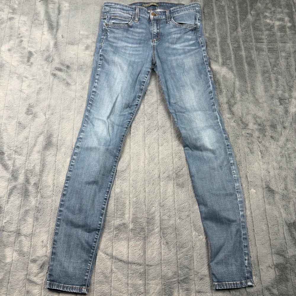 Joes Jeans Womens 28 Mid Rise Skinny Medium Wash Blue Denim Pants 11629